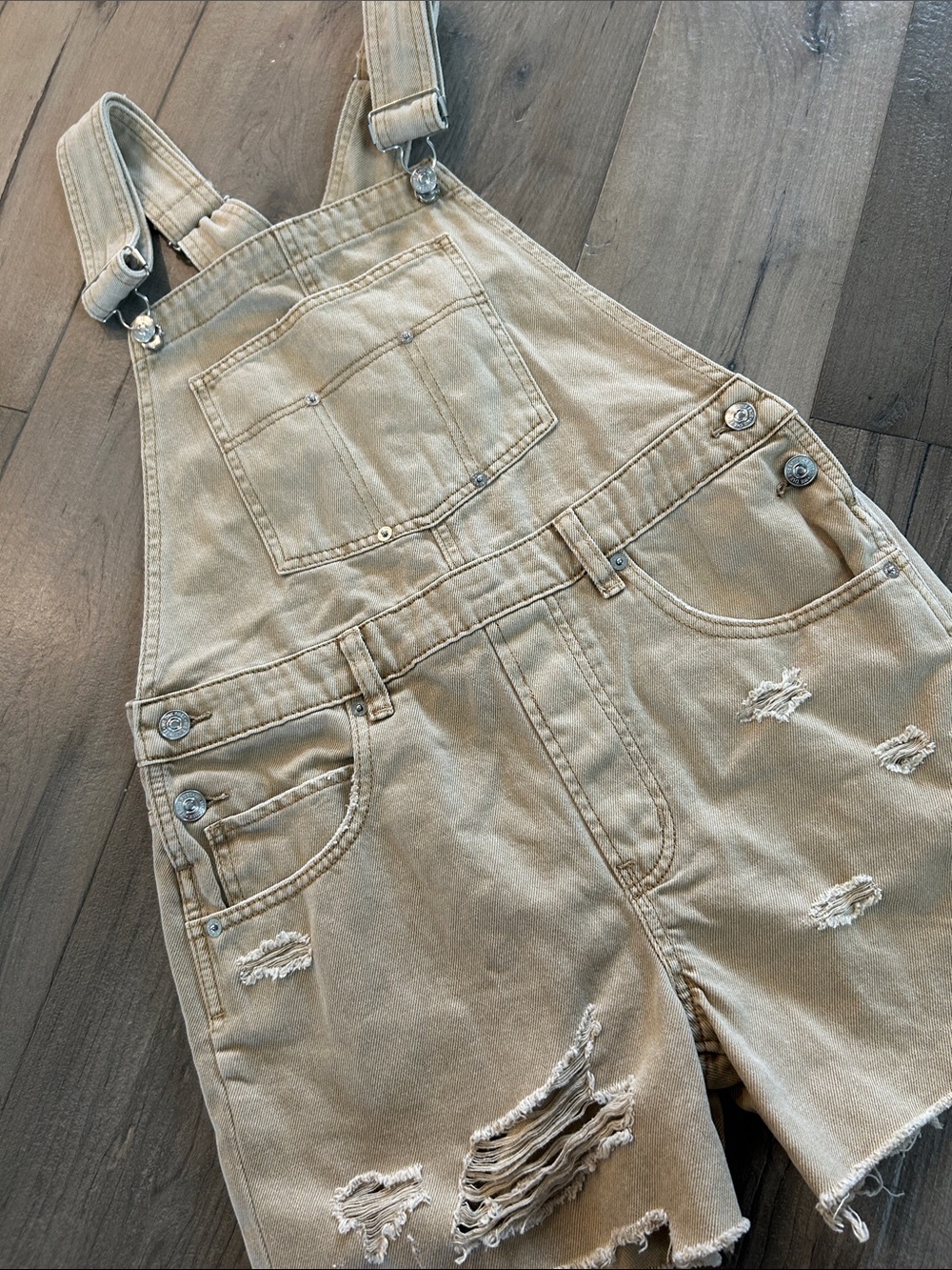 Free people Short Overalls